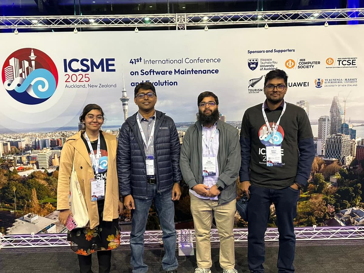 Attending ICSME Conference @ New Zealand